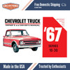 1967 Chevy Truck 10-30 Owner's Manual