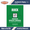 1981 Buick Chassis Service Manual - Includes 11x26 inch COLOR Wiring Diagrams