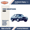 1992 Ford Mustang Electrical & Vacuum Troubleshooting Manual