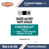 1946 - 1972 Chevrolet Truck LD Parts Catalog Book