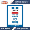 1972 - 1973 Dodge LD / MD / HD Truck Dealer Parts Catalog Book