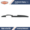Dashboard Cap Cover Skin Overlay Black for 1968-1976 Mercedes Benz Multiple Models