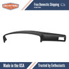 Dashboard Cap Cover Skin Overlay Black for 1989-1995 Toyota Multiple Models