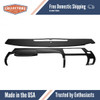 Dashboard Cap Cover Skin Overlay 000 Black for 2007-2012 Chevrolet Multiple Models Lower Dash