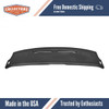 Dashboard Cap Cover Skin Overlay Black for 1984-1992 Chevrolet Camaro Iroc Z-28 - Berlinetta