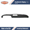 Dashboard Cap Cover Skin Overlay Black for 1963-1964 Ford Multiple Models