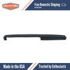 Dashboard Cap Cover Skin Overlay Black for 1968 Chevrolet Multiple Models