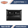 Dashboard Cap Cover Skin Overlay Black A for 1977-1980 Chevrolet SUBURBAN and More