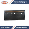 Interior Door Panel Skin Overlay Black for 1967-1972 Chevrolet Multiple Models