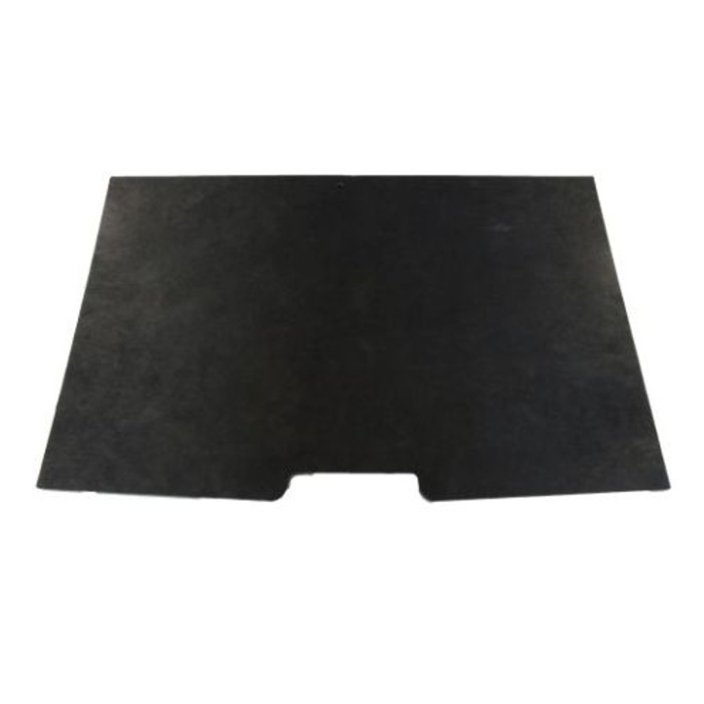 Hood Insulation Pad With Clips For 1981-1987 Chevy GMC Pickup Trucks – Black, Reduces Engine Noise