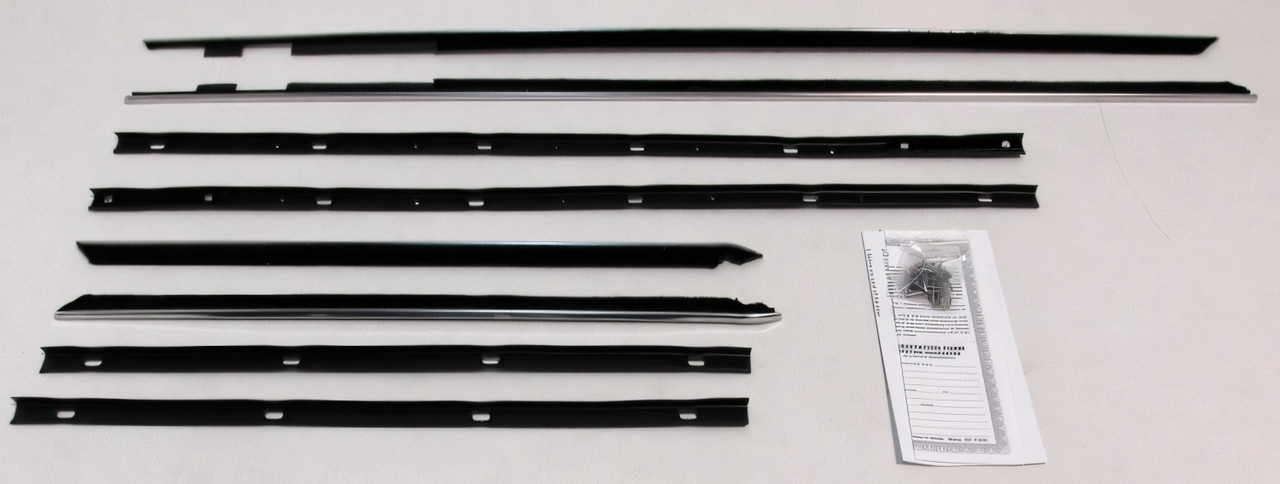 Window Sweeps Felt Kit for 1964 Ford Galaxie | Classic Car