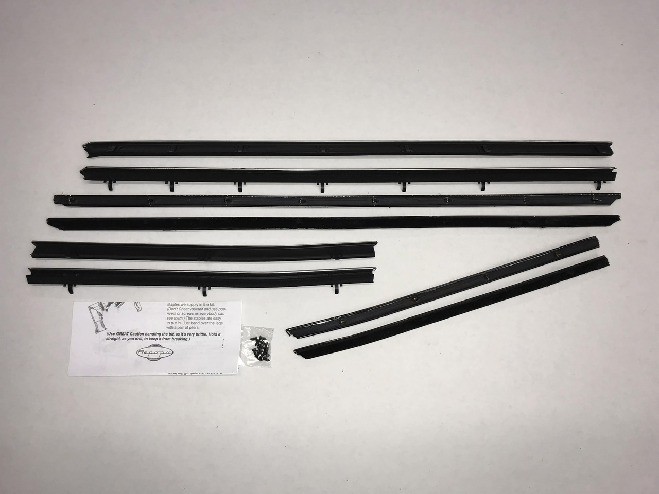 Window Sweeps Felt Kit for 1966-1967 Pontiac Lemans