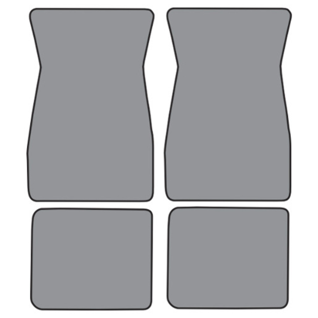 Floor Mat for 1970-1973 Ford Maverick (FM18 FM18R) Loop 4Pc