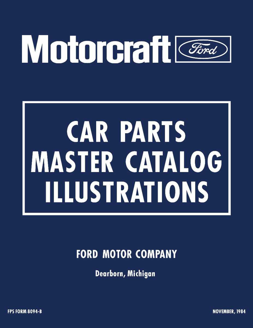Parts Catalog for 19731979 Ford Car DPRF10973PB
