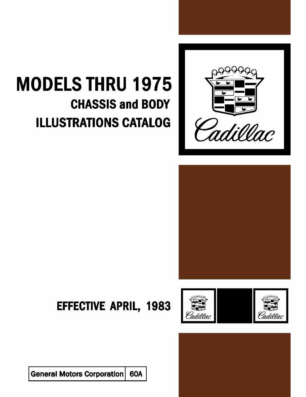 Parts Catalog for 19681975 Cadillac DPRGM4468PB