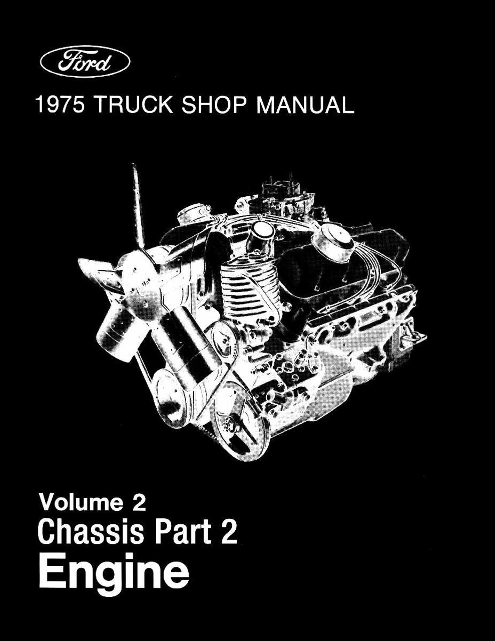 Service Manual for 1975 Ford Truck (5 Vol) DPRF10175TSM
