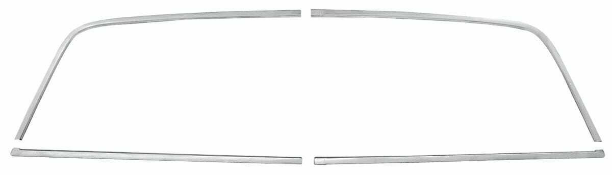 Split Window Riviera Window Reveal Moldings Set for 1963-1965 Buick Riviera 4 pieces Rear ...