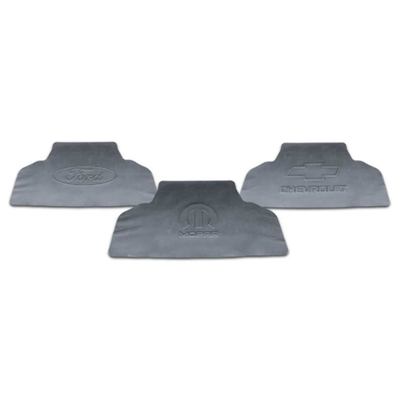 1949-52 Chevrolet Trunk Rubber CHEV Rubber Only..Made Definition Cover of High 4952-TRFM-G-082 Ultra Smooth Floor Mat