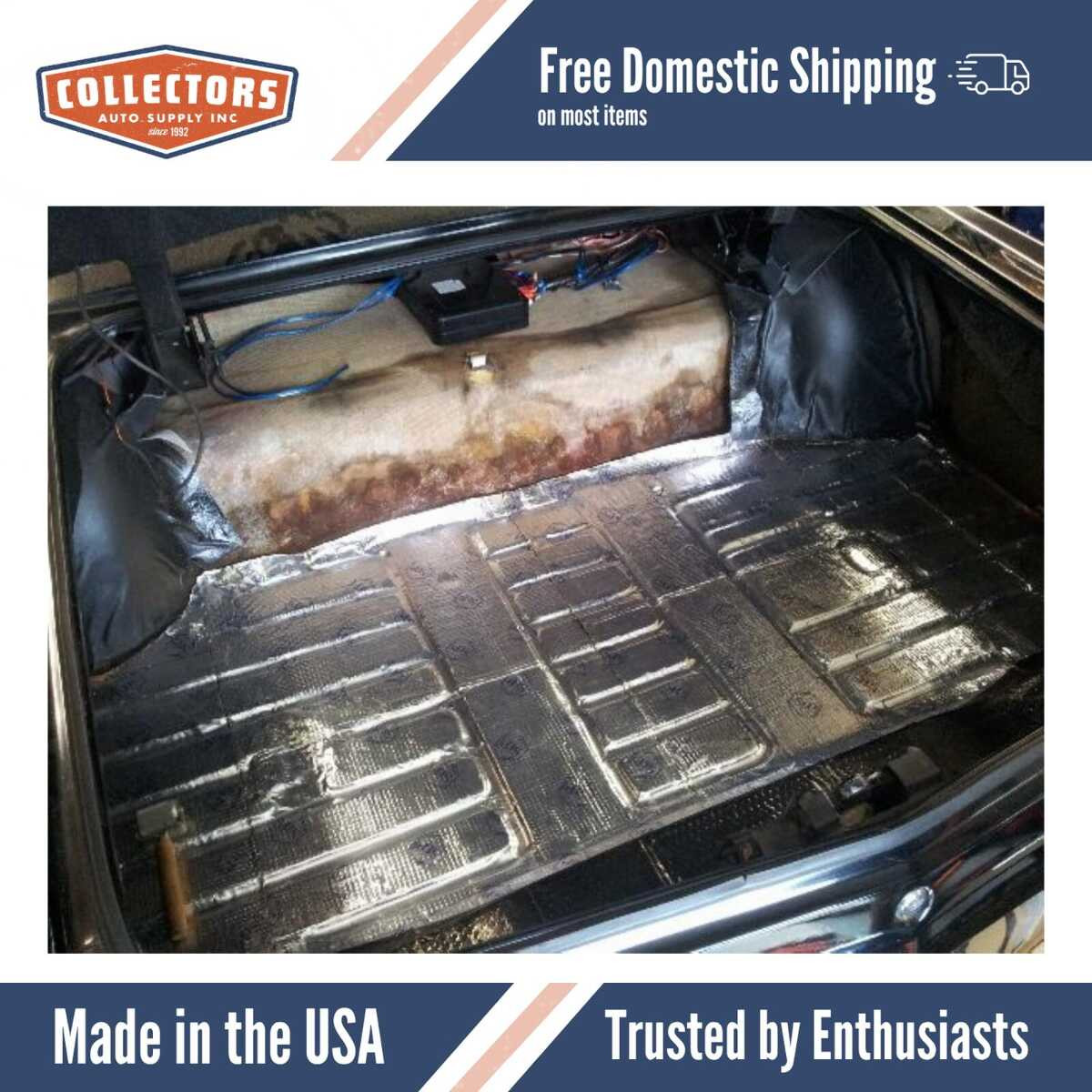 2006-2010 Jeep Commander Floor Insulation Kit HushMat 665051