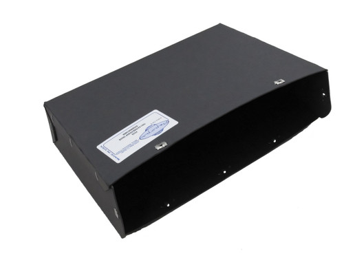 Glove Box Liner Insert for 1961-64 Ford Truck Black Cardboard, fits Ford Ranchero vehicles w/ Hardtop, Sedan body style