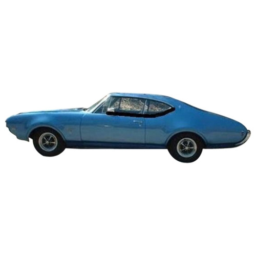 Window Sweeps Felt Kit for 1968 Olds Cutlass 2 Door Sedan Inner/Outer Side