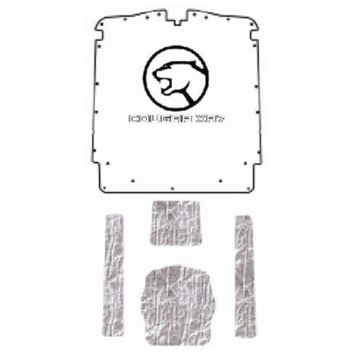 Premium Hood Insulation Pad Heat Shield for Mercury Cougar 1971-73 | Ultimate Sound & Heat Insulation, ABS Material