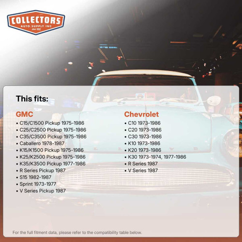 Windshield Rubber Weatherstrip Seal for 1973-1987 Chevrolet Models w Chrome