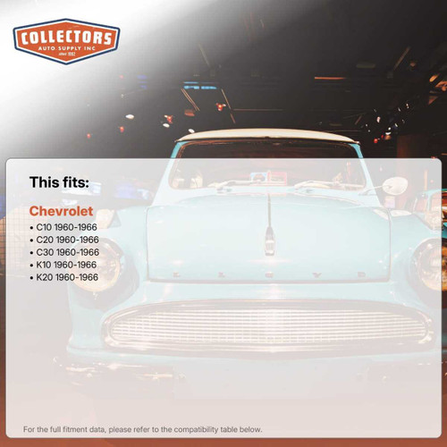 Cowl Rubber Weatherstrip Seal Front for 1960-1966 Chevrolet Trucks