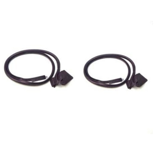 Weatherstrip Seal for 1971-1973 Ford Mustang, LH & RH, EPDM Rubber, Easy Installation, Quieter Ride, Long Lifespan