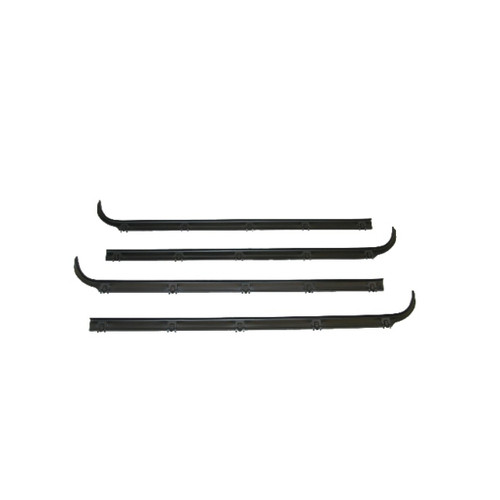Replacement Window Sweeps Felt Kit Belt Line Weatherstrip for 1983-1988 Ford Bronco II, Ranger - 6 Piece Set - Made in USA