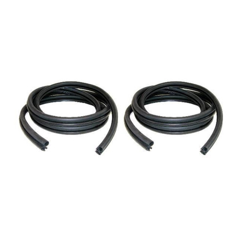 Weatherstrip Seal for Various MOPAR Vehicles, Front LH & RH, 1984-95, EPDM Rubber, Easy Installation