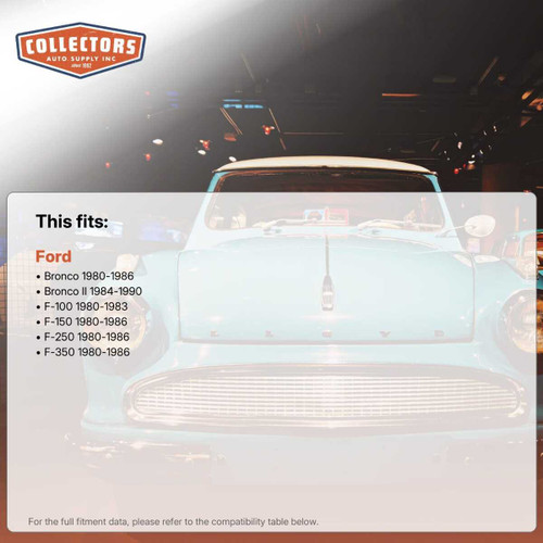 Door Rubber Weatherstrip Seal Lh, Rh, Upper for 1980-1990 Ford Bronco and More