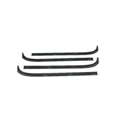 Window Sweeps Felt Kit Belt Line Weatherstrip for 1980-1997 Dodge B150, B250, B350 - Left & Right - 4 Pieces - USA Made