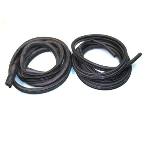 Custom-fit Door Rubber Weatherstrip Seal Kit for Ford Vehicles, Front LH & RH. Easy Installation, Quieter Ride, Long-lasting