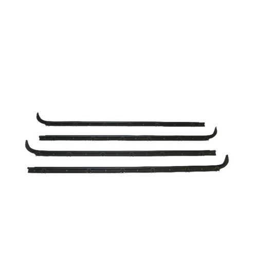 Window Sweeps Felt Kit Belt Line Weatherstrip for 1983-1988 Ford Bronco II, Ranger - Left & Right - 4 Pieces - USA Made