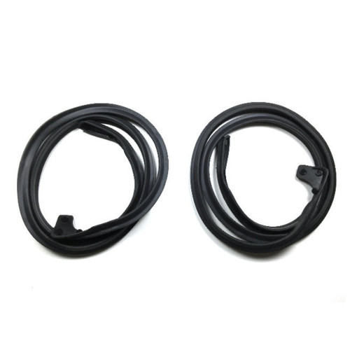 Weatherstrip Seal Kit for 1966-1971 Jeep Vehicles, EPDM Rubber, Easy Installation, Quieter Ride, Long-lasting Performance