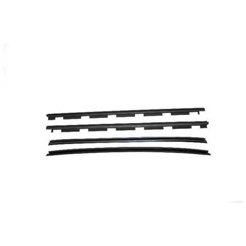 Window Sweeps Felt Kit Belt Line Weatherstrip for 1988-2002 GM Vehicles - Left, Right Area Coverage - 4 Pcs - US Manufactured