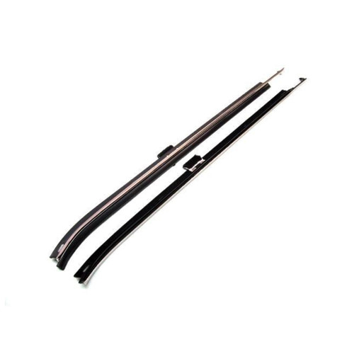 Window Sweeps Felt Kit Belt Line Weatherstrip for 1980-1990 GM Vehicles - Front LH & RH - Sedan Wagon - Made in USA