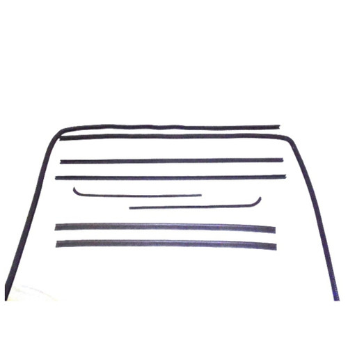 1954 Chevrolet 1500 Window Sweeps Channel Kit LH, RH - Smooth window movement, reduces noise, OEM fitment