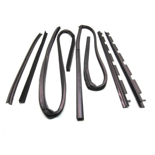 Window Sweeps Channel Kit for 1988-2000 GM Vehicles, 6 Pieces, Smooth Window Movement
