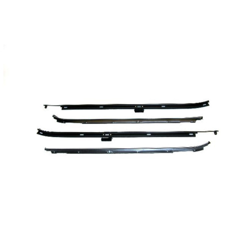 Window Sweeps Felt Kit Belt Line Weatherstrip for 1980-1990 GM Vehicles Sedan Wagon RH LH Front 4 Pieces OEM Quality US Made