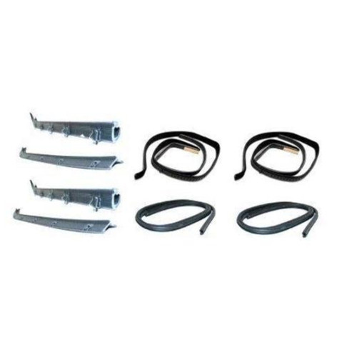 Window Sweeps Channel Door Seal Vent Window Kit for Chevy GMC Vehicles - High-Quality Rubber Seals for Restoration Projects