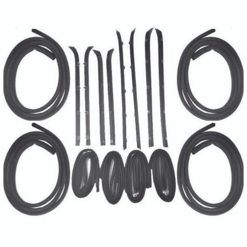 Window Sweeps Channel Kit for 1965-2001 Chevrolet Vehicles