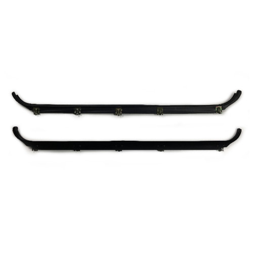 Window Sweeps Felt Kit Belt Line Weatherstrip for 1987-1996 Ford F-250 & F-350 Rear LH RH - US Made Durable Replacement