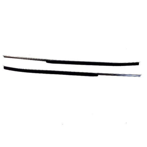 Window Sweeps Felt Kit Belt Line Weatherstrip for 1963-1966 Chevrolet Corvette Convertible - Left & Right Side - OEM Quality