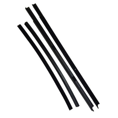 Window Sweeps Felt Kit Belt Line Weatherstrip for 1997-2004 Chevrolet Corvette Coupe - Premium Quality Reproduction