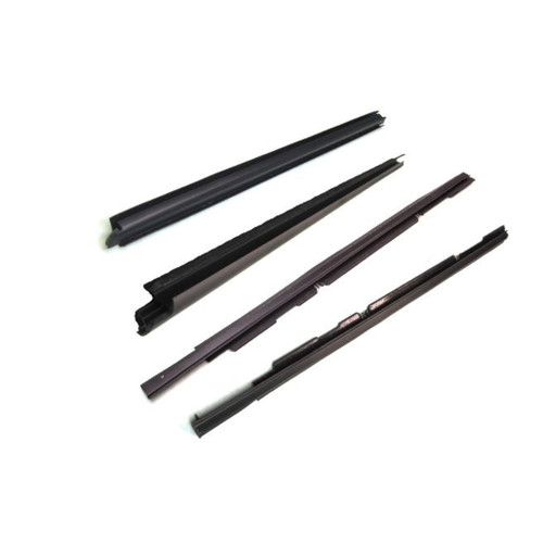 Window Sweeps Felt Kit Belt Line Weatherstrip for 1991-2001 Ford Vehicles - Left, Right Area Coverage - 4 Piece Set