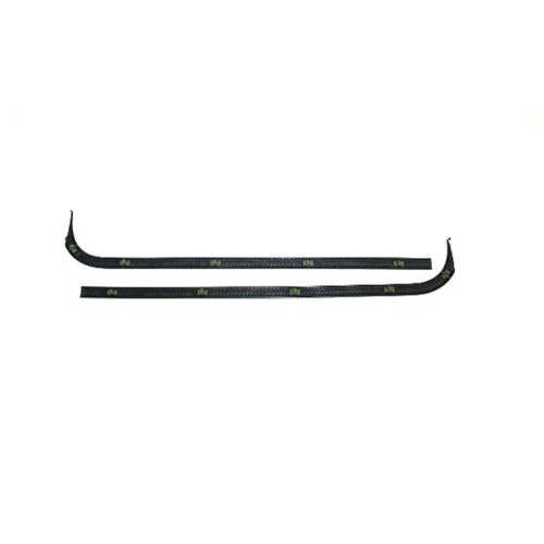 Window Sweeps Felt Kit Belt Line Weatherstrip for 1971-1972 Ford F-Series Vehicles - Left & Right Side - OEM Quality