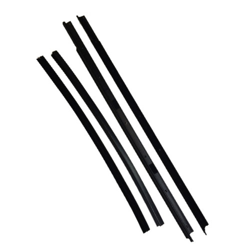 Window Sweeps Felt Kit Belt Line Weatherstrip for 1998-2004 Chevrolet Corvette Convertible - 4 Piece Set - Made in USA
