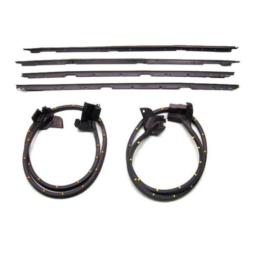 Window Sweeps Channel Door Seal Vent Window Kit for 1982-92 Camaro Firebird - High-Quality Rubber Seals - Made in the USA